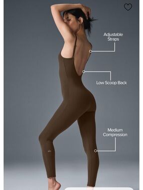 Airbrush one and done alo yoga onesie new with tags